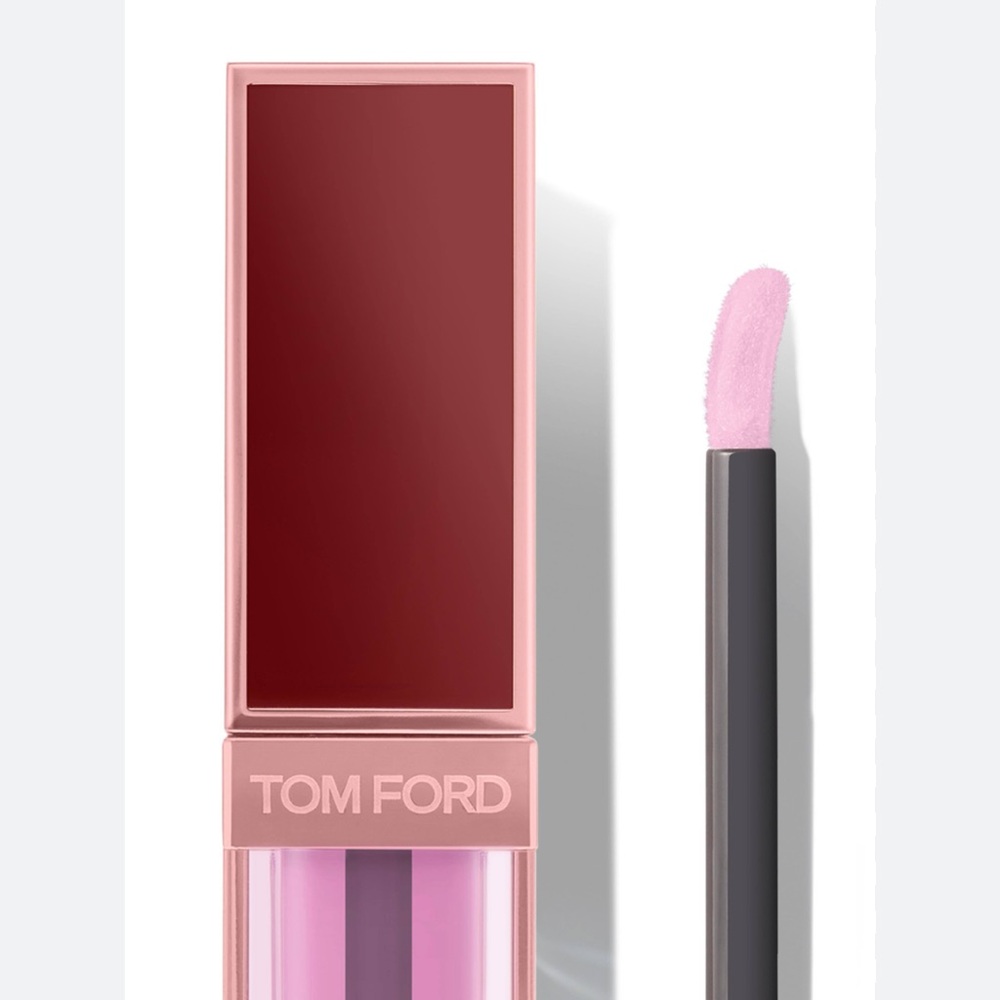 💎 Tom Ford Rose Lip Oil Tint Full-Size New In Box - Picture 5 of 11